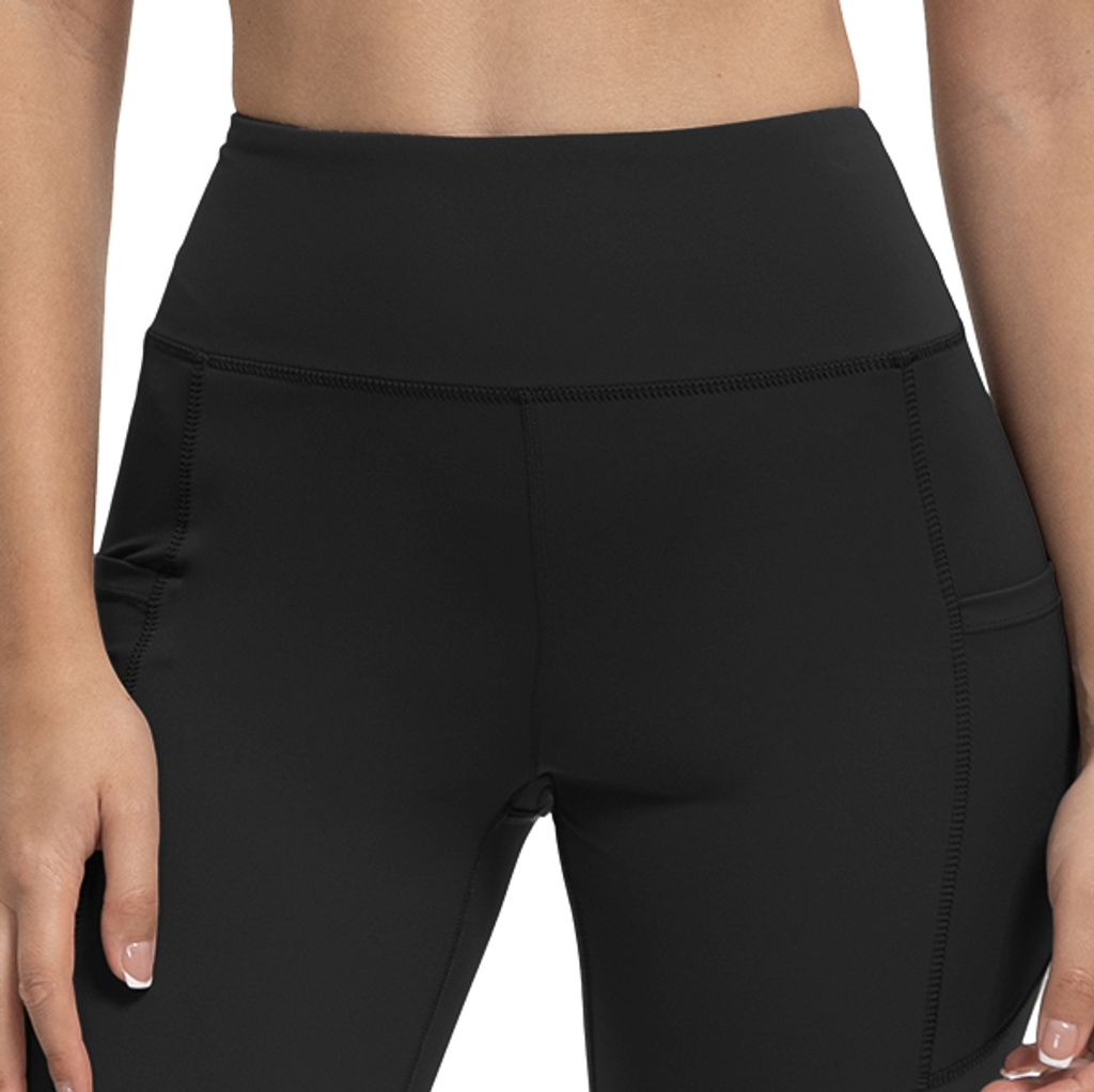 CalyraFit™ - High Waisted Tummy Control Flared Pants
