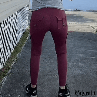 CalyraFit™ - Butt Lifting Cargo Leggings